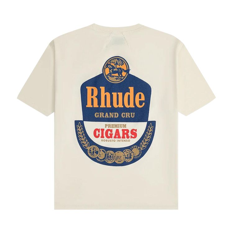 Rhude Grand Cru Tee Vintage White