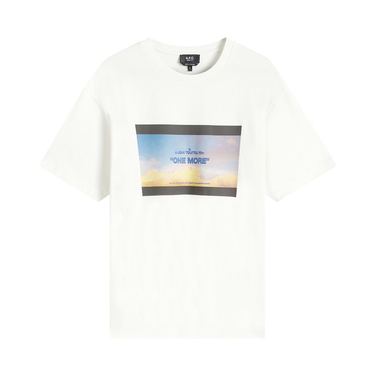 APC Boxy Leo T Shirt White