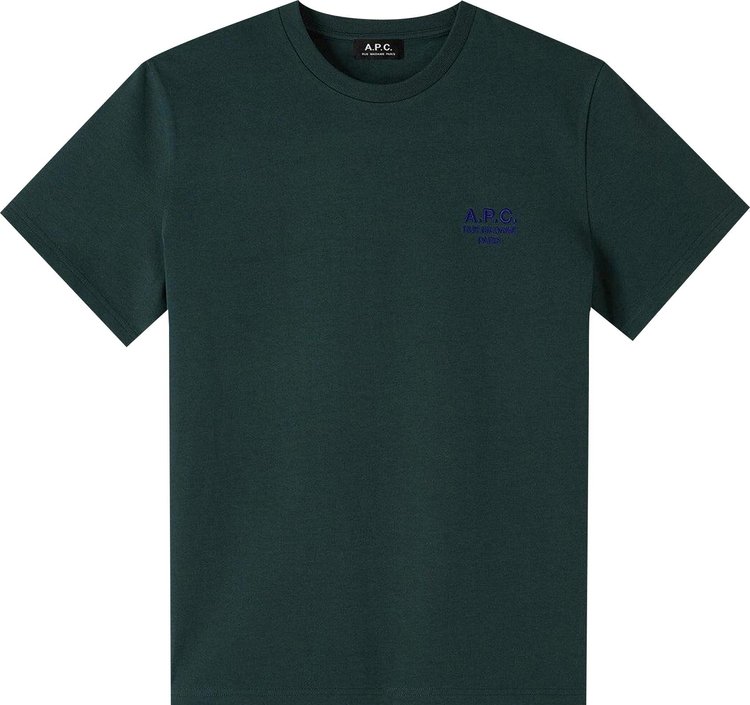 APC New Raymond T Shirt Pine Green