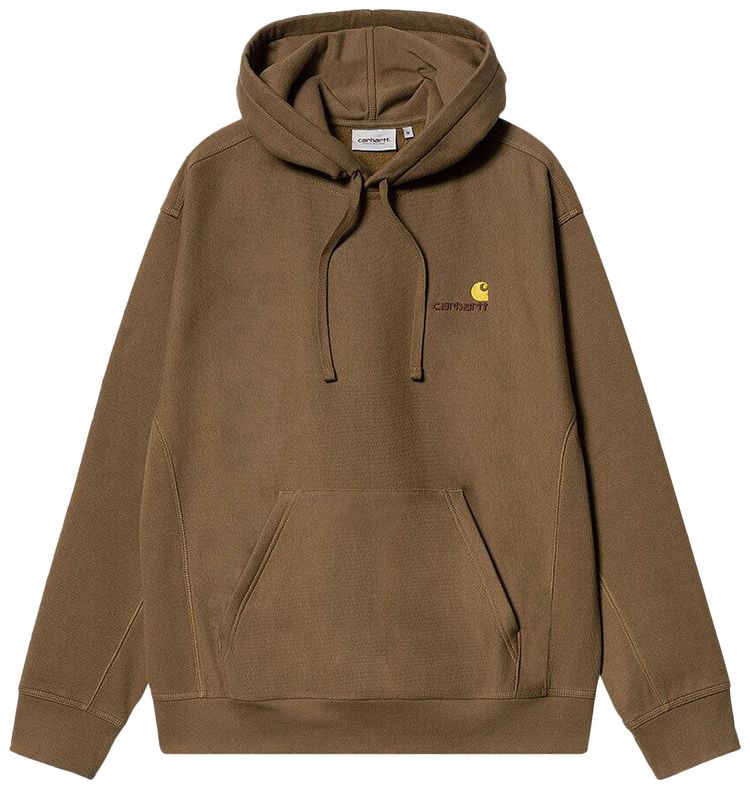 Carhartt WIP American Script Hoodie Lumber