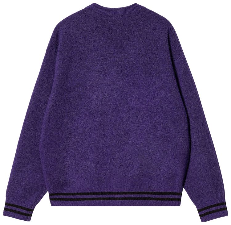 Carhartt WIP Onyx Cardigan TyrianBlack