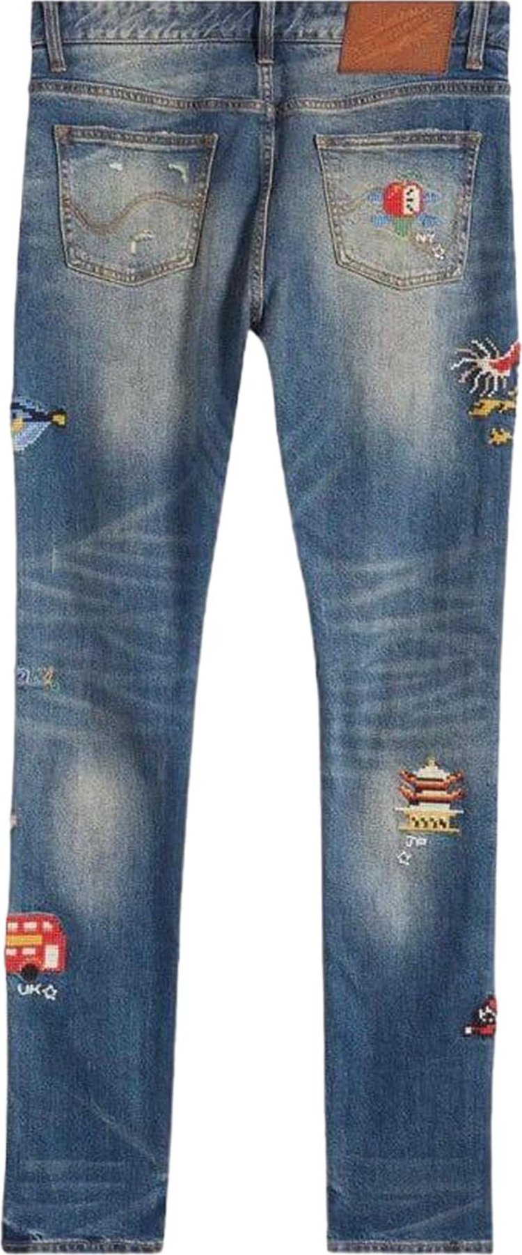 Icecream World Tour Jeans Blueberry Haze