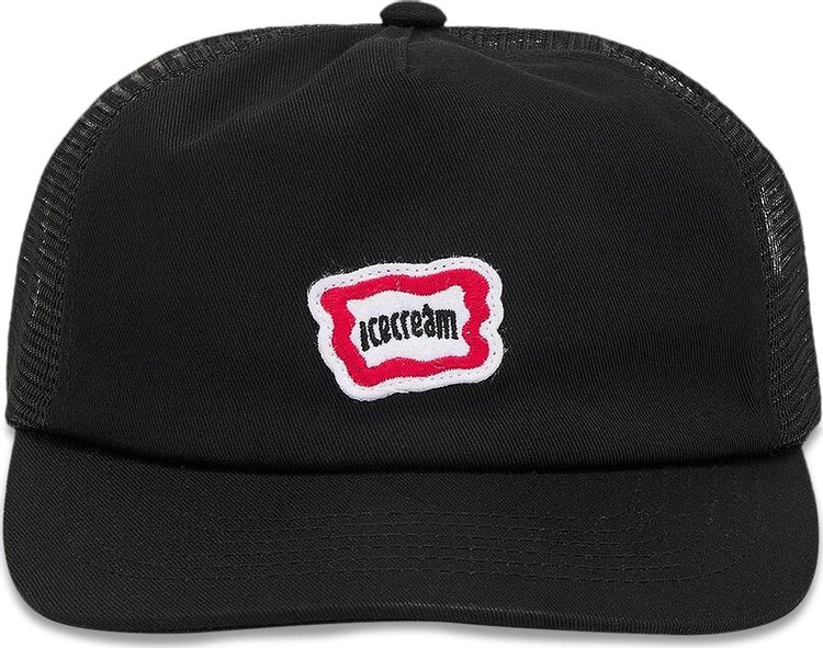 Icecream Staple Trucker Hat Black