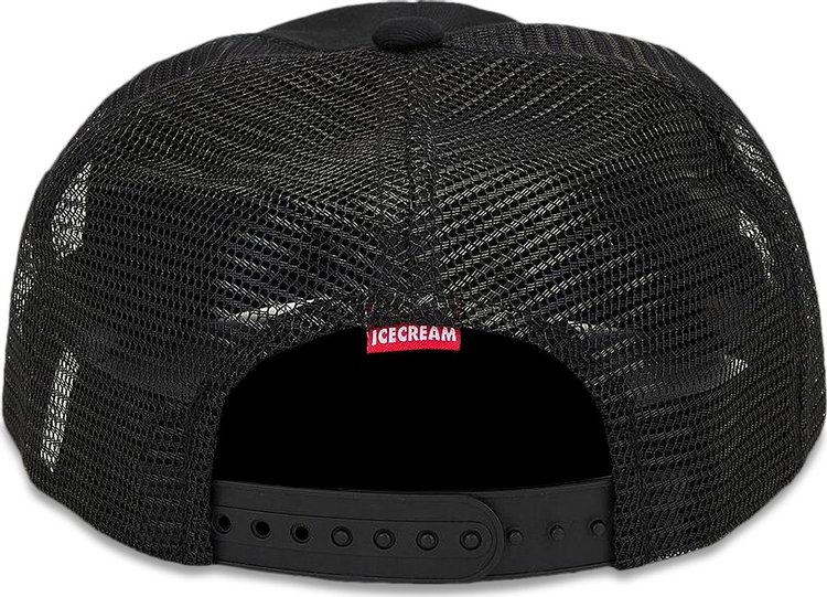 Icecream Staple Trucker Hat Black