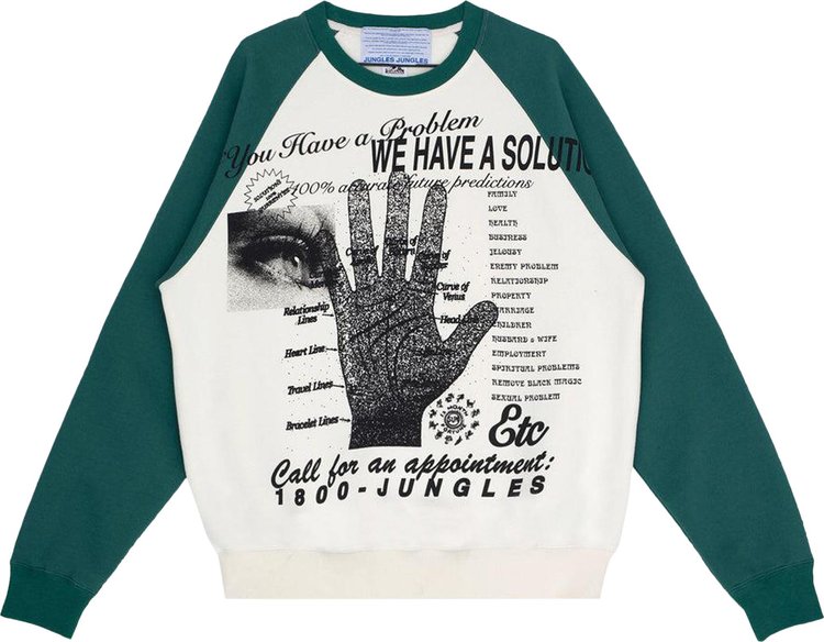 Jungles Solutions Sweater GreenBirch