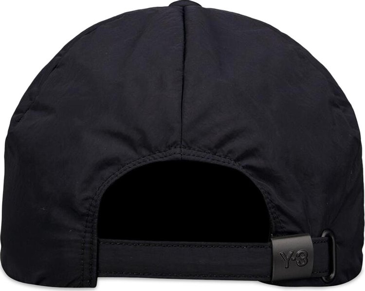 Y 3 Stripes Cap Black