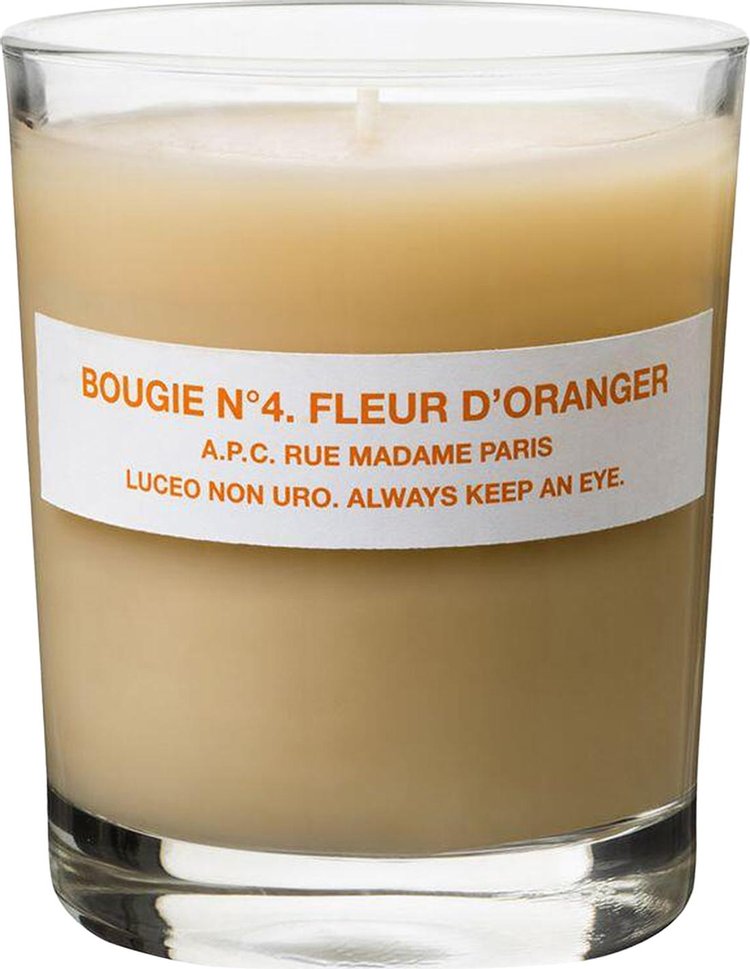 APC Scented Candle Vad Fleur DOranger