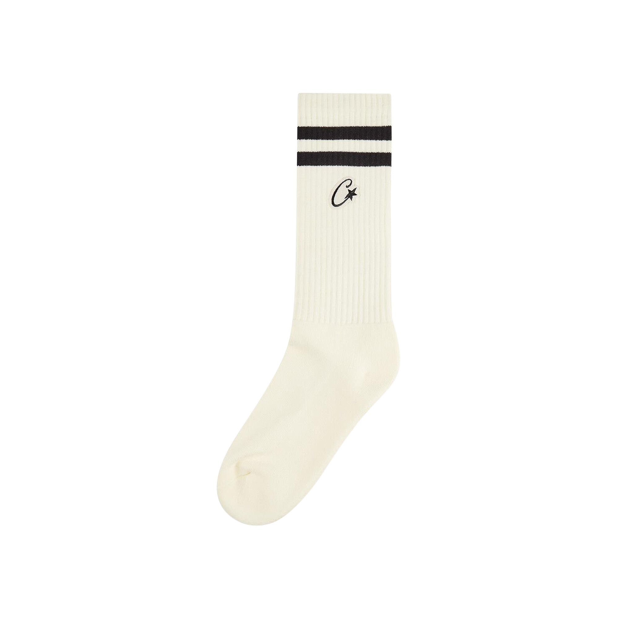 納品書コピー付 CORTEIZ Black Yellow Socks ソックス Corteiz Black N Yellow Allstarz Socks Black - SS22 - GB