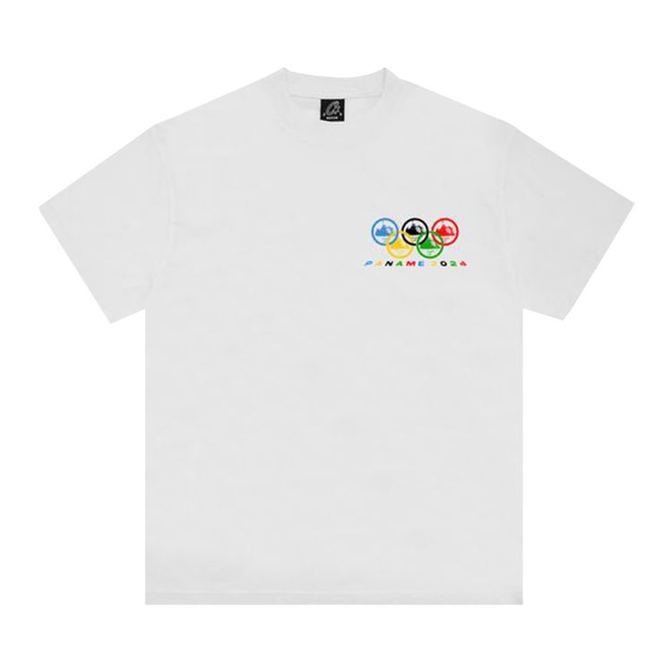 Corteiz Paname Tee New Blank White