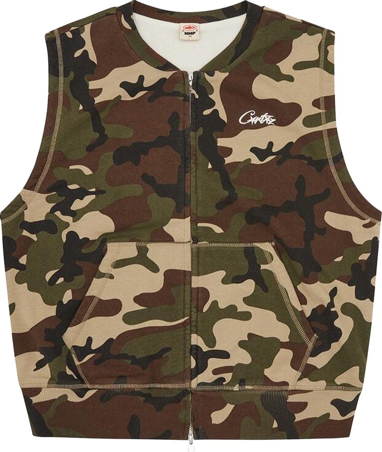 Corteiz HMP Thermal Vest Camo