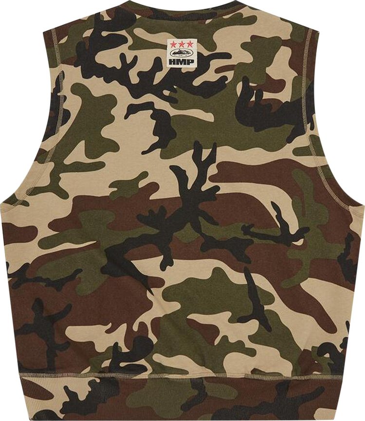 Corteiz HMP Thermal Vest Camo