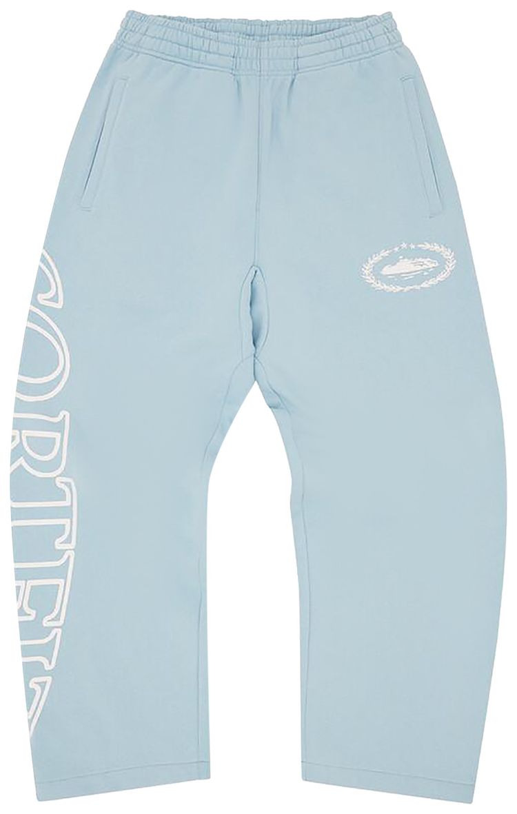 Corteiz Superior Royale Open Hem Pant Baby Blue
