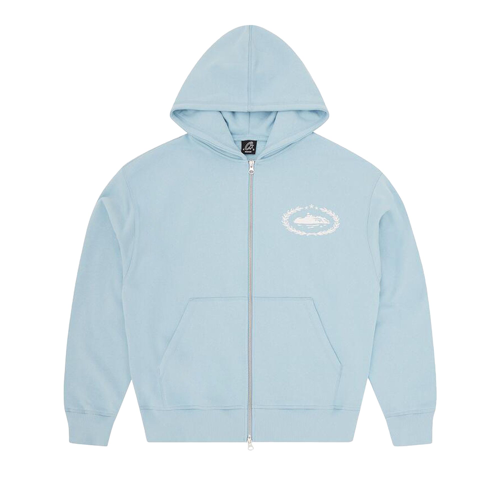 Corteiz Alcatraz Hoodie Baby Blu Men's - US