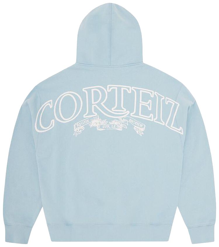 Corteiz Superior Royale Zip Hoodie Baby Blue