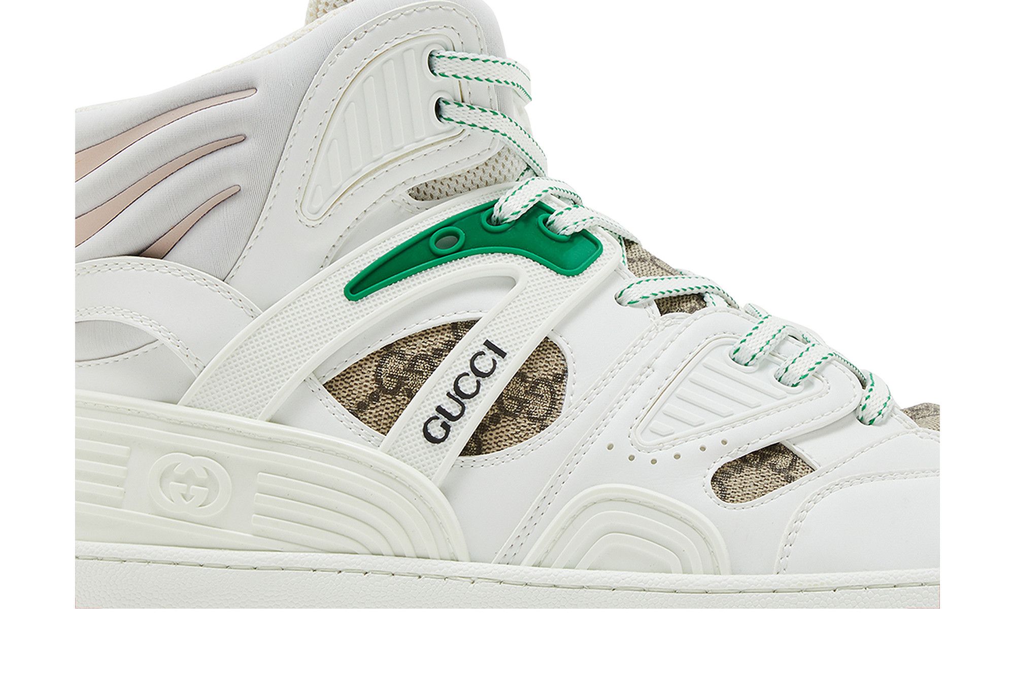 Basket blanche gucci cheap