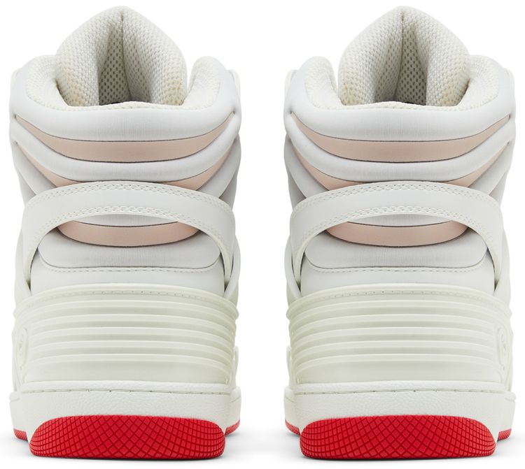 Gucci Basket High White Demetra Red