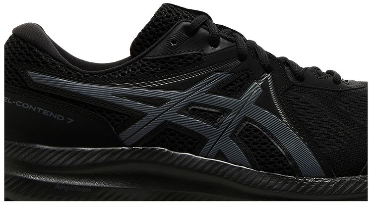 Asics Gel Contend 7 4E Wide Black Carrier Grey