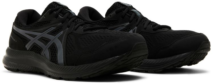 Asics Gel Contend 7 4E Wide Black Carrier Grey