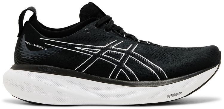 ASICS Gel Nimbus 25 Black Pure Silver
