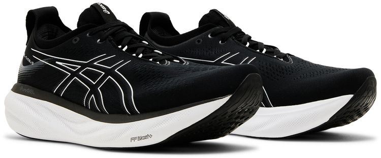 ASICS Gel Nimbus 25 Black Pure Silver