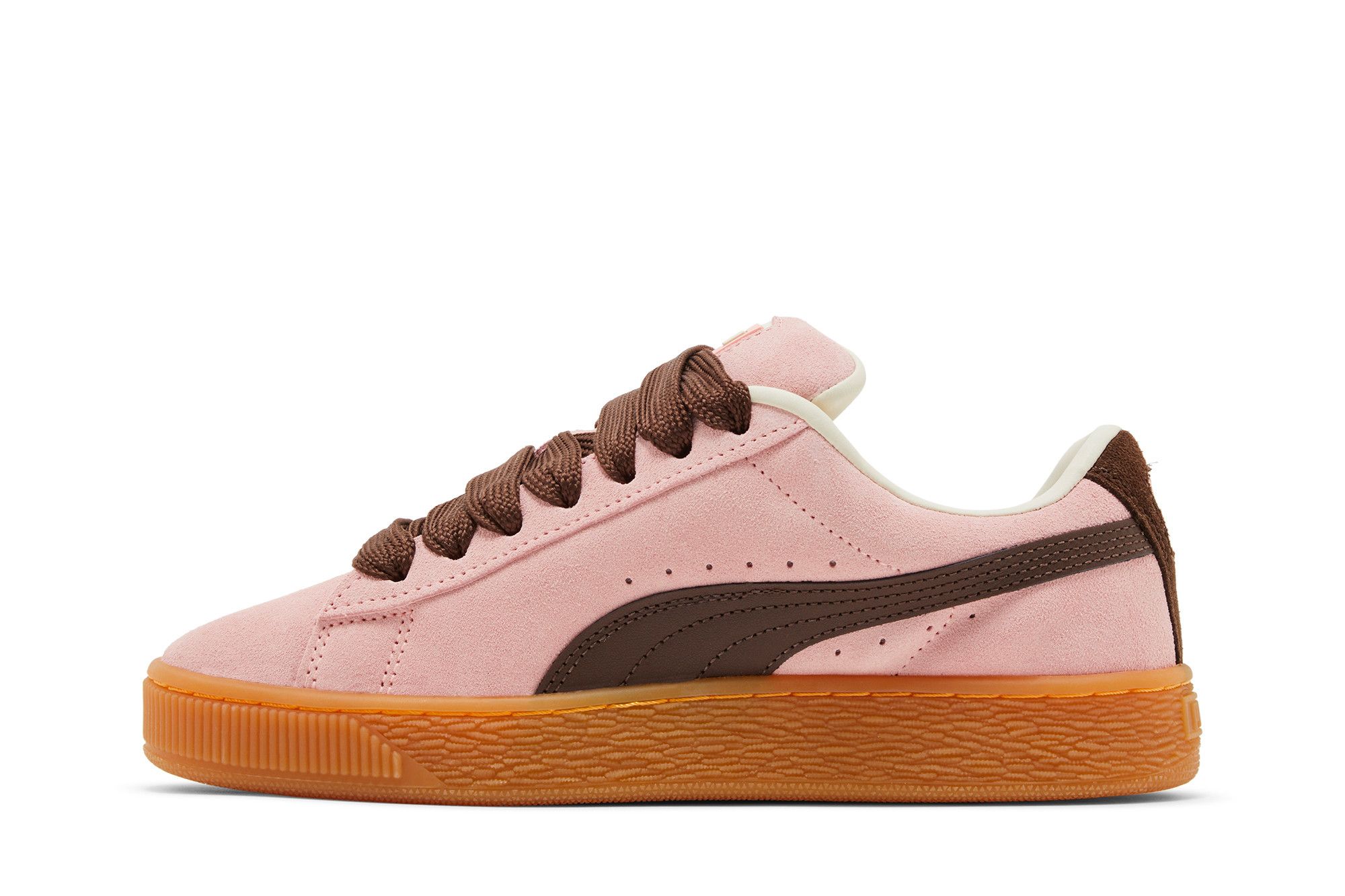 Size 4.5 Suede XL Big Kid Peach Smoothie Gum