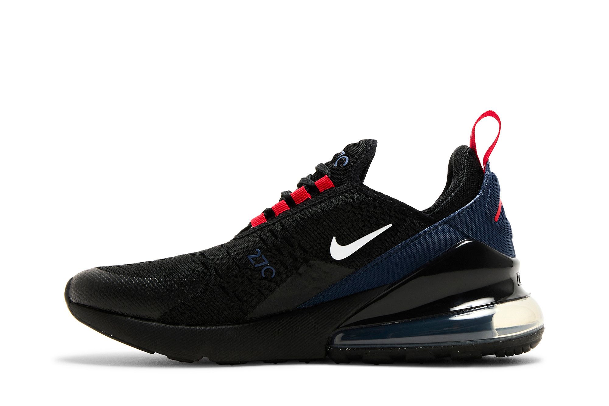 air max 270 grey black red