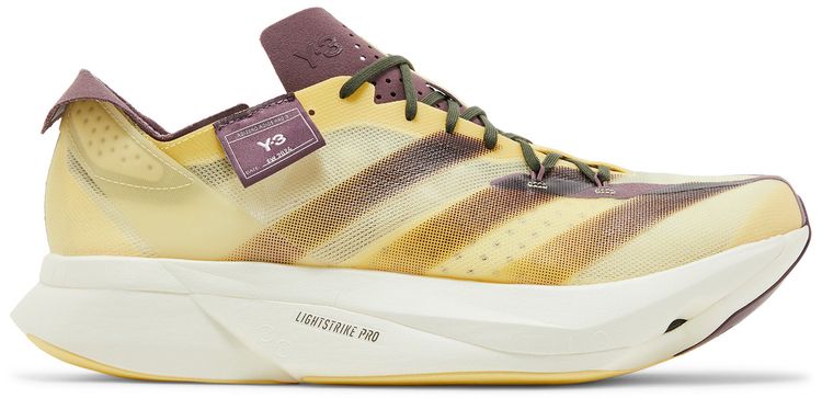 Adidas Y 3 Adizero Adios Pro 3 Almost Yellow Shadow Fig