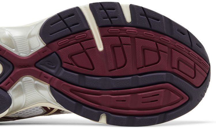 Asics Gel 1130 White Maroon Banner