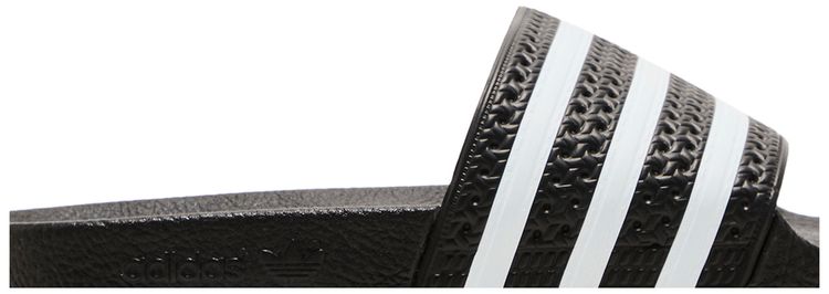 Adidas Adilette Slide J Black White