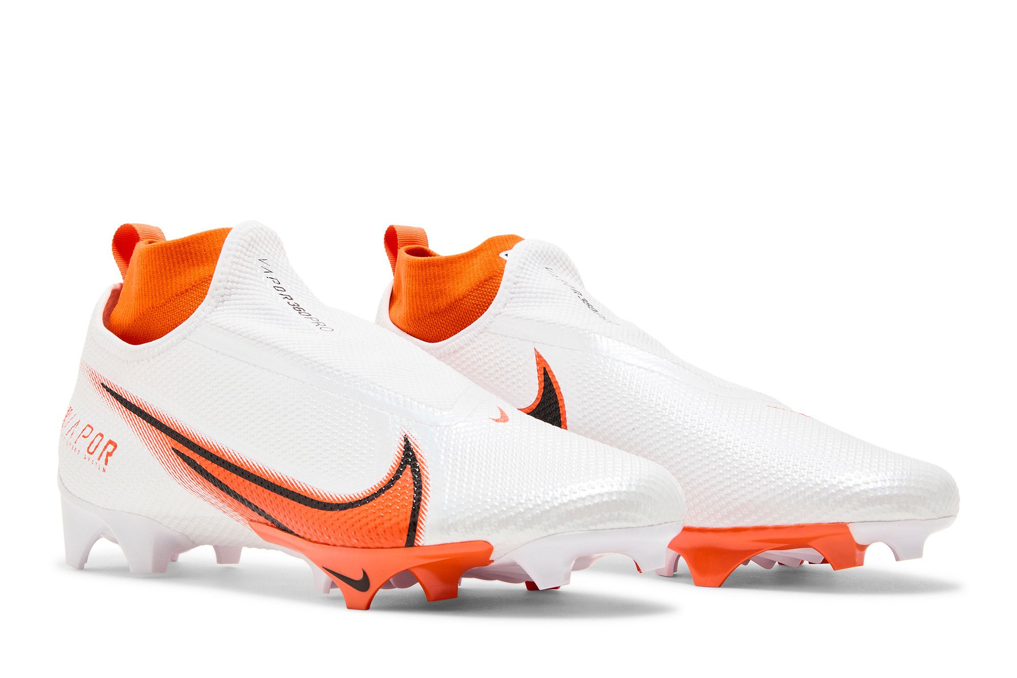 Orange nike vapor football cleats store