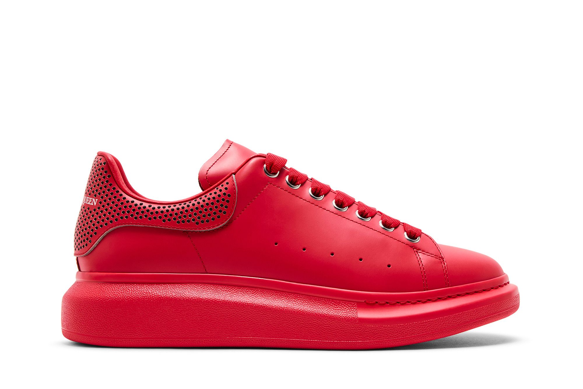 All red alexander mcqueen sneakers shop