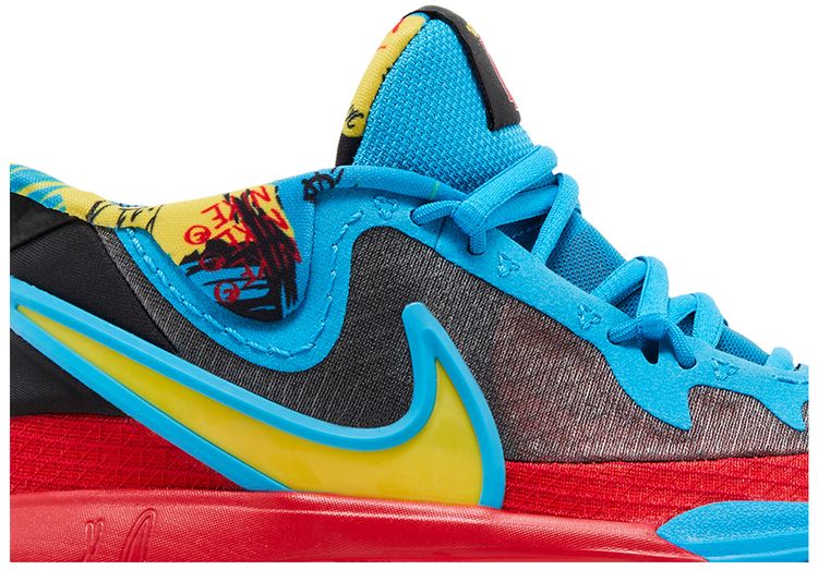 Nike Kyrie 8 GO SE GS Black Blue Tour Yellow