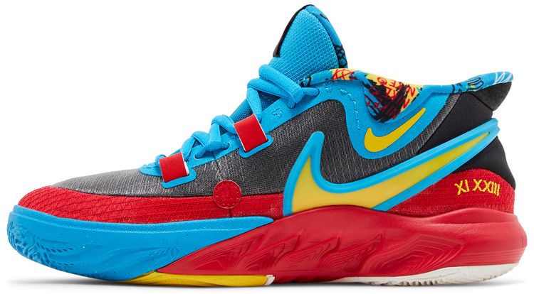 Nike Kyrie 8 GO SE GS Black Blue Tour Yellow