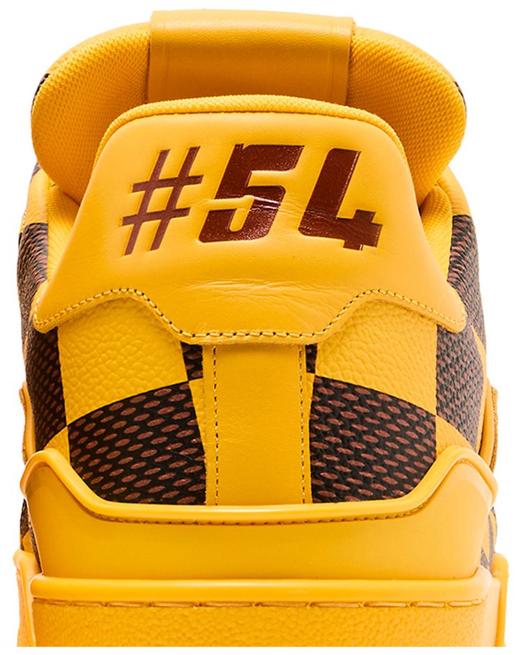 Louis Vuitton Trainer Damier Pop   Yellow