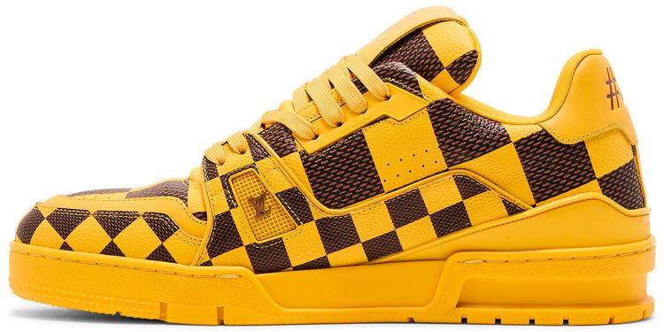 Louis Vuitton Trainer Damier Pop   Yellow
