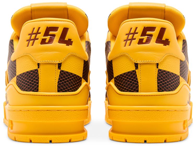 Louis Vuitton Trainer Damier Pop   Yellow