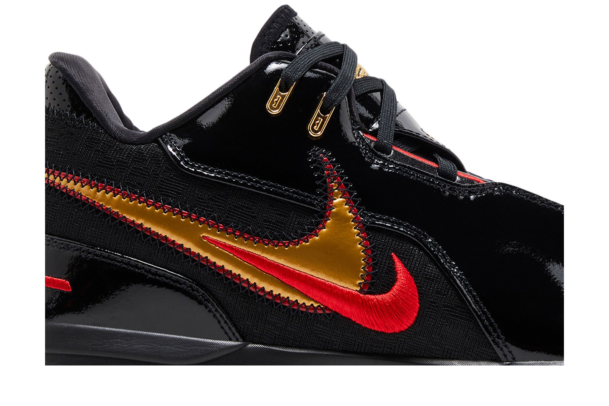 Buy Nike Zoom LeBron NXXT Gen AMPD 'Black Metallic Gold Red