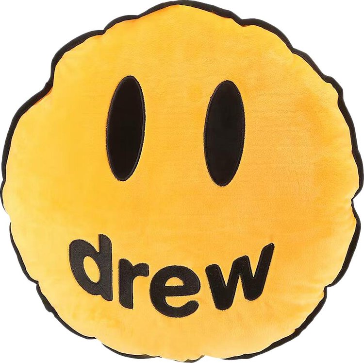 Drew House Mascot Pillow Yellow