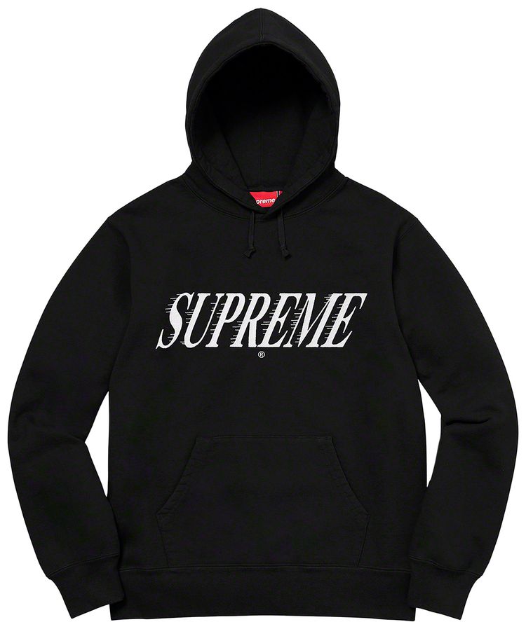 Supreme Crossover Hooded Sweatshirt Black