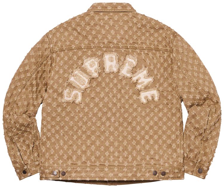Buy Supreme Hole Punch Denim Trucker Jacket  
