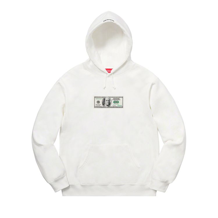 Supreme Franklin Hooded Sweatshirt White