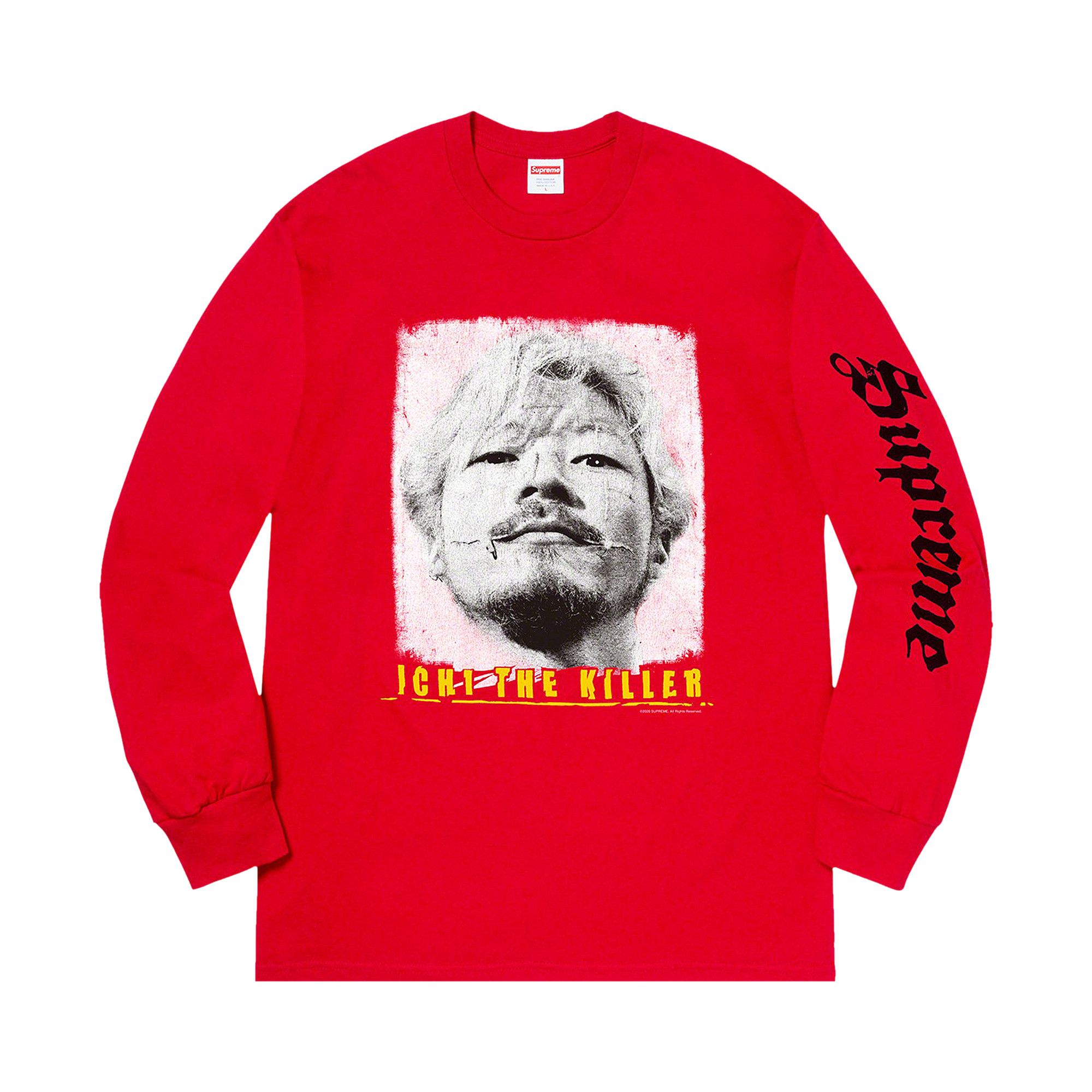 Size l Supreme Ichi The Killer Long-Sleeve Tee 'Red'
