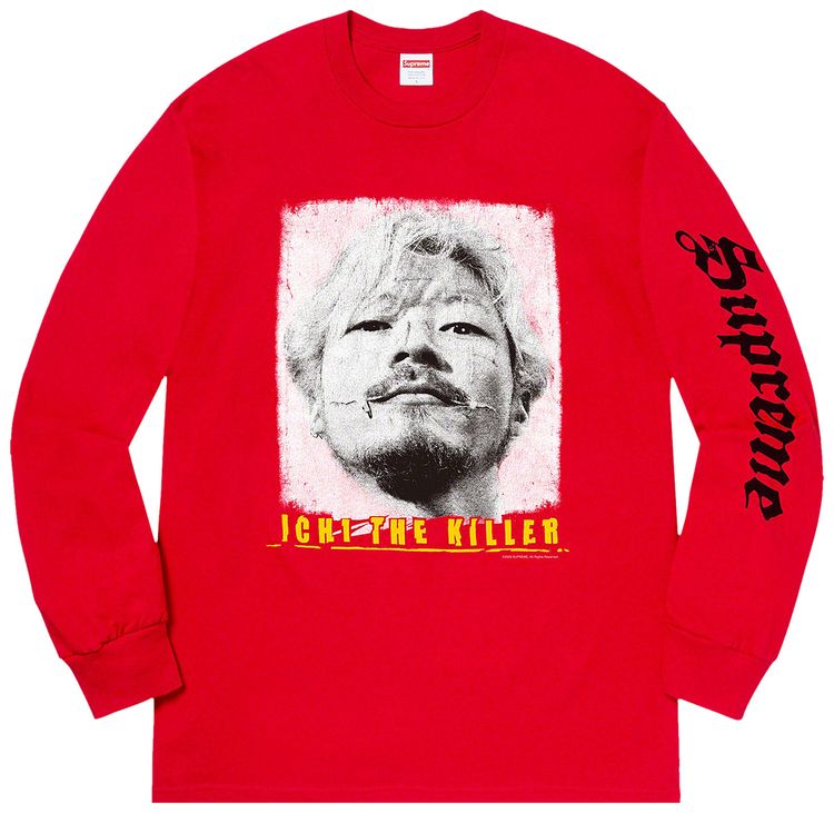 Supreme Ichi The Killer Long Sleeve Tee Red