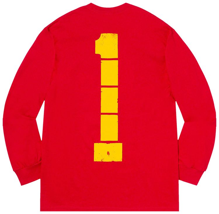 Supreme Ichi The Killer Long Sleeve Tee Red