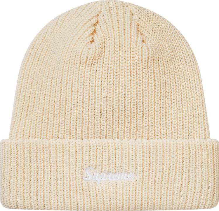 Supreme Loose Guage Beanie Natural