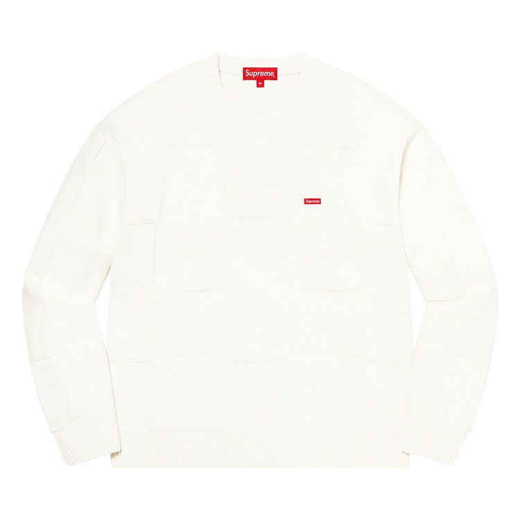 Buy Supreme Tonal Checkerboard Small Box Sweater 