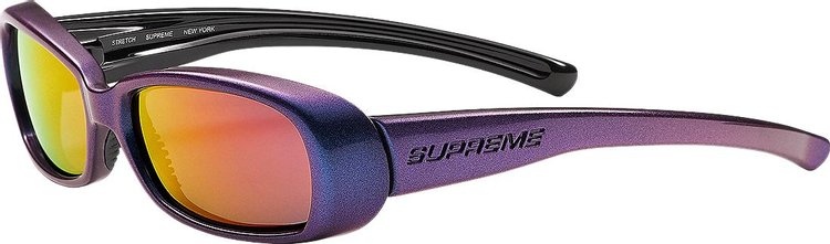 Supreme Stretch Sunglasses Iridescent Purple