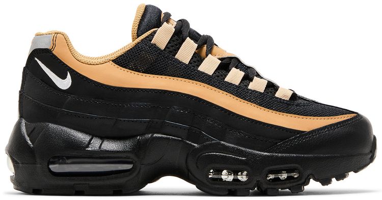 Nike Air Max 95 Recraft GS Black Elemental Gold