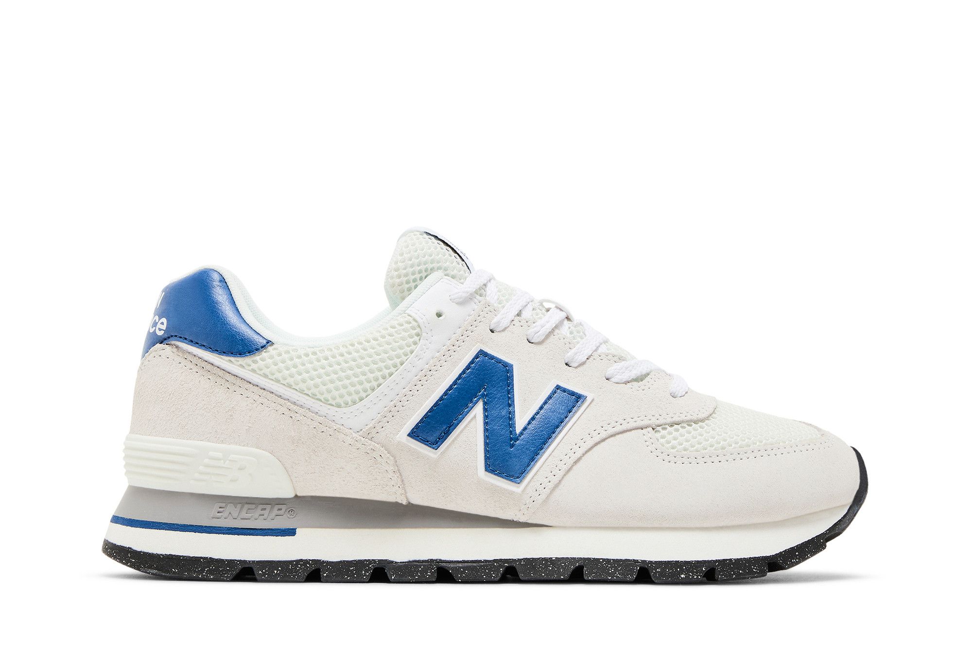☆大人気☆New Balance 574 Rugged White/Blue/Black New Balance 574 Rugged | Champs Sports