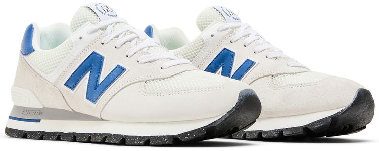 New Balance 574 Rugged White Royal Blue